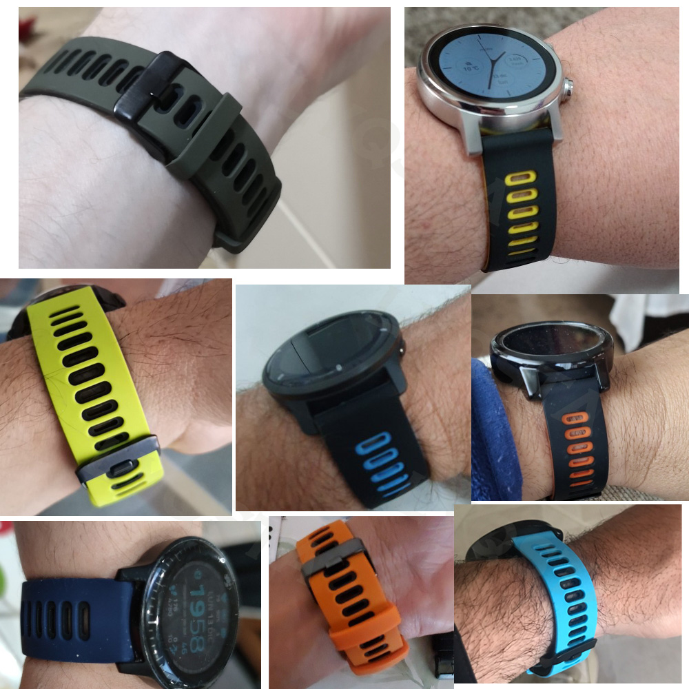 22mm Soft Silicone Watchband F - Xiaomi Smartwatch S3 Accessories recensione e prezzo