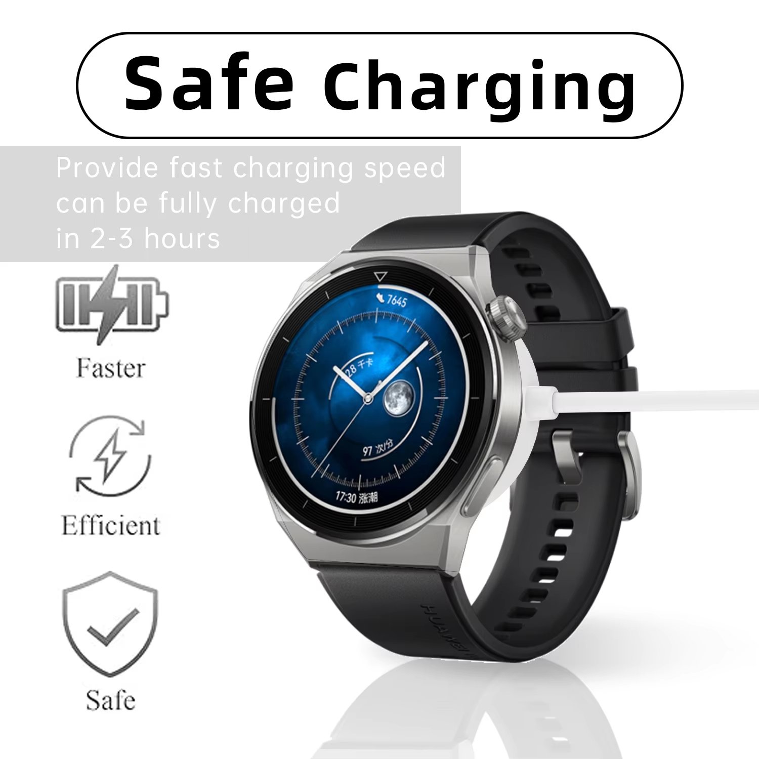 Smartwatch Charging Cable - Ma - Android Smartwatch Accessories recensione e prezzo