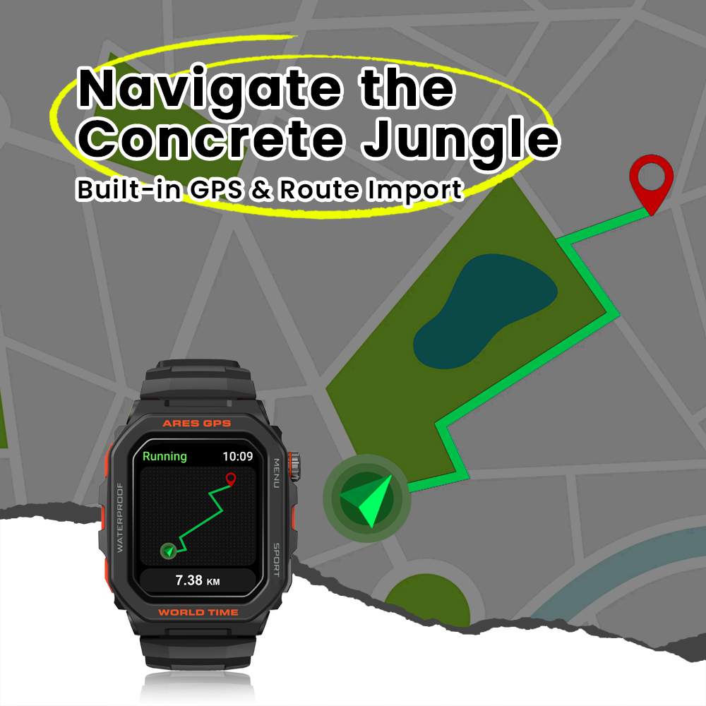 New Zeblaze Ares GPS Smart Wat - Smartwatch X recensione e prezzo