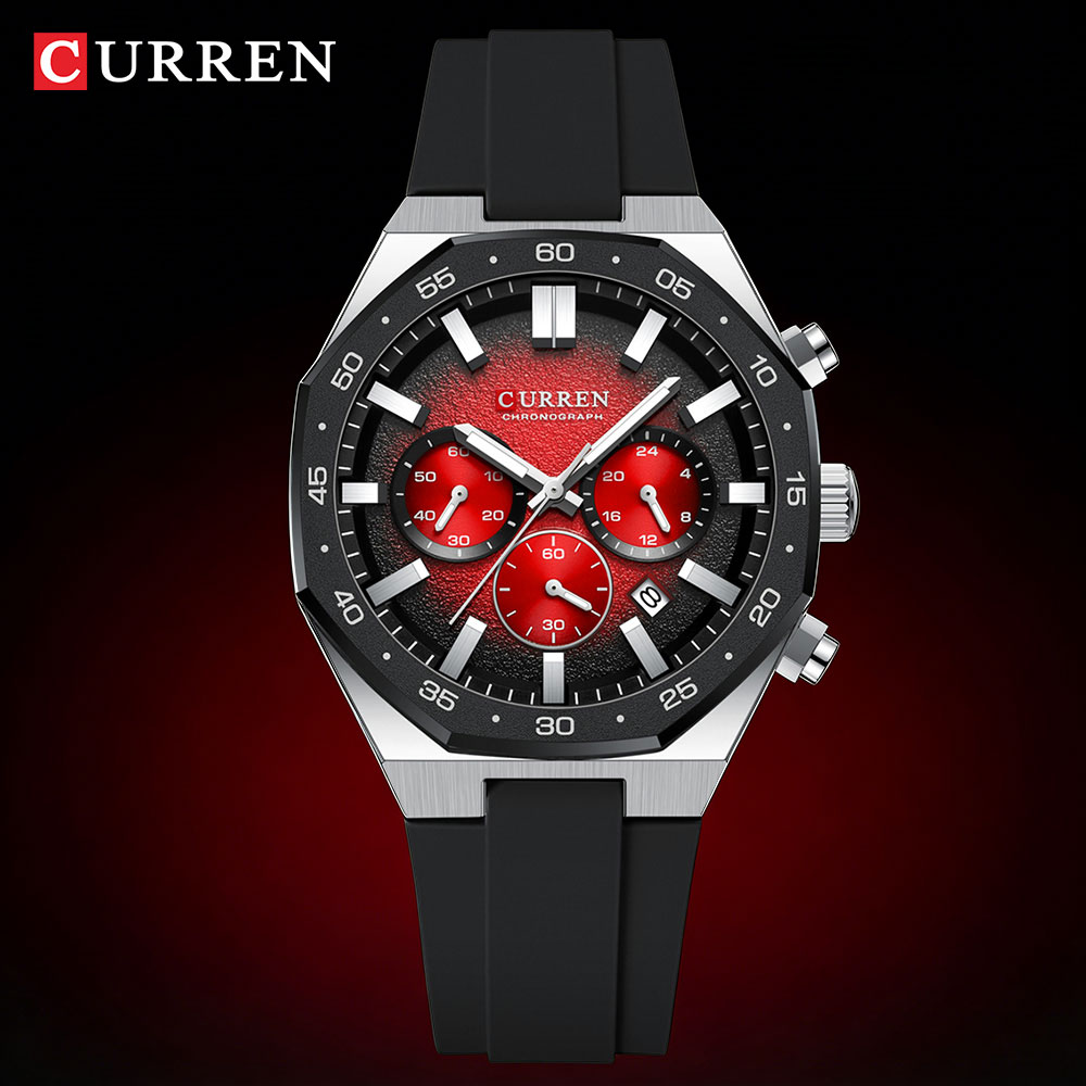 CURREN Fashion Casual Men Spor - Accessories With Watch recensione e prezzo