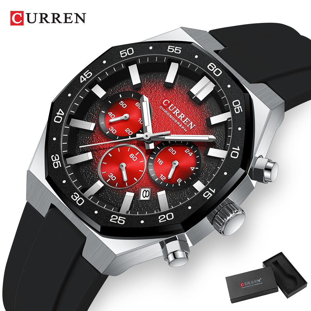 CURREN Fashion Casual Men Spor - Accessories With Watch recensione e prezzo