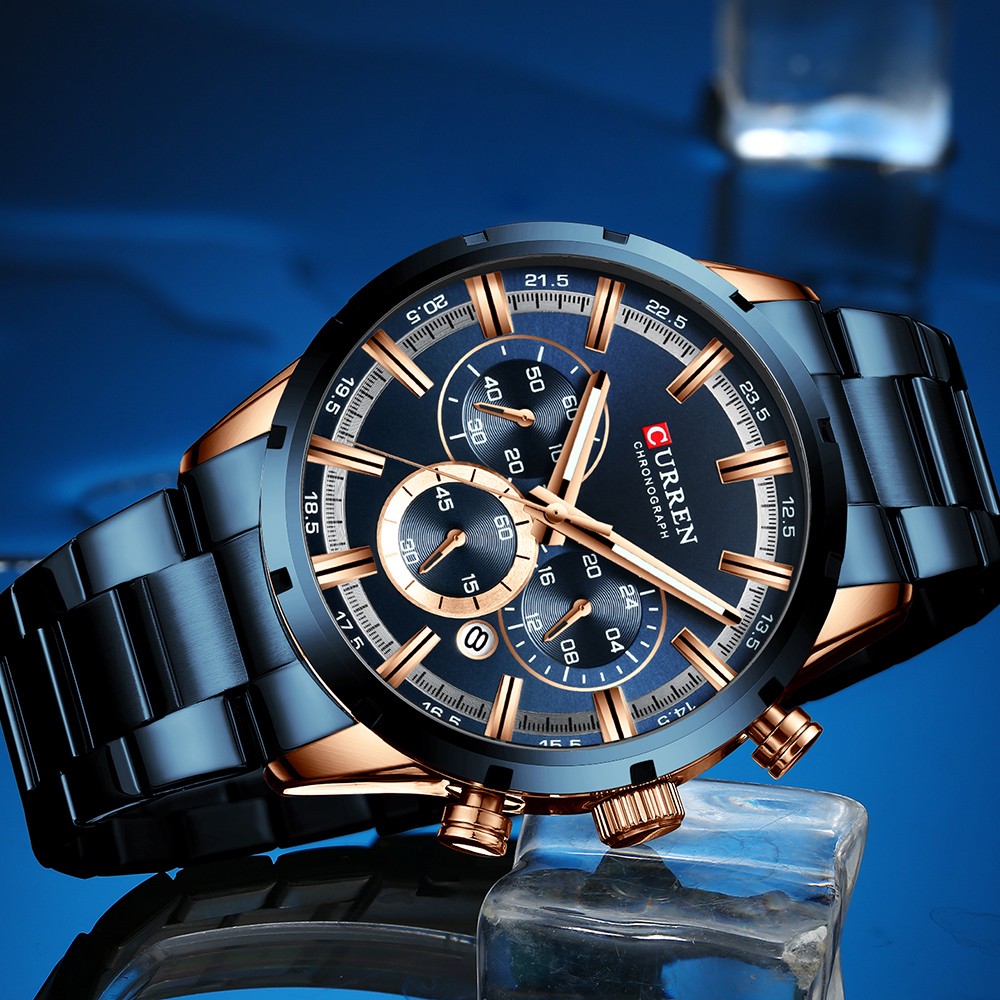 Curren Men's Watch Blue Dial S - Smartwatch Guess recensione e prezzo