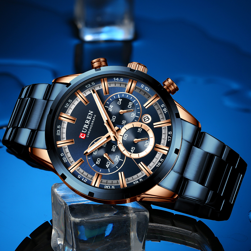 Curren Men's Watch Blue Dial S - Smartwatch Guess recensione e prezzo