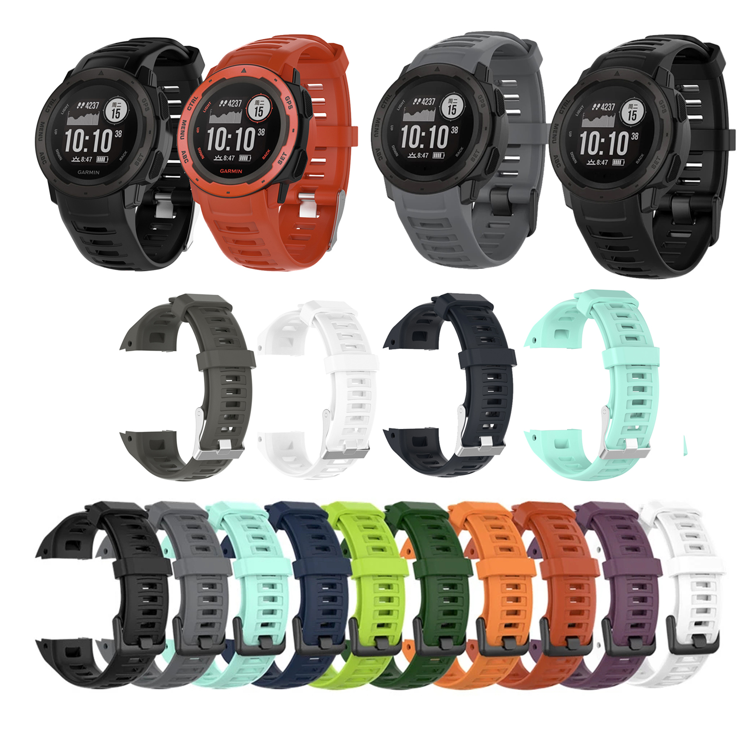 Silicone Silicone Watch Band S - Silicone Band Replacement recensione e prezzo