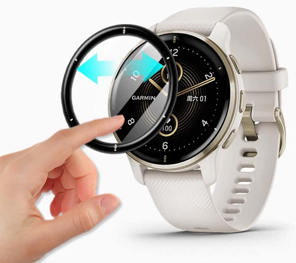 3D Curved Edge Protective Film - Garmin Smartwatch Accessories recensione e prezzo