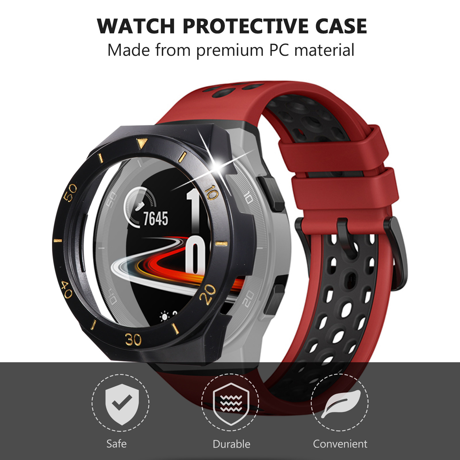 1Pcs Exquisite Pc Watch Protec - Smartwatch Case recensione e prezzo