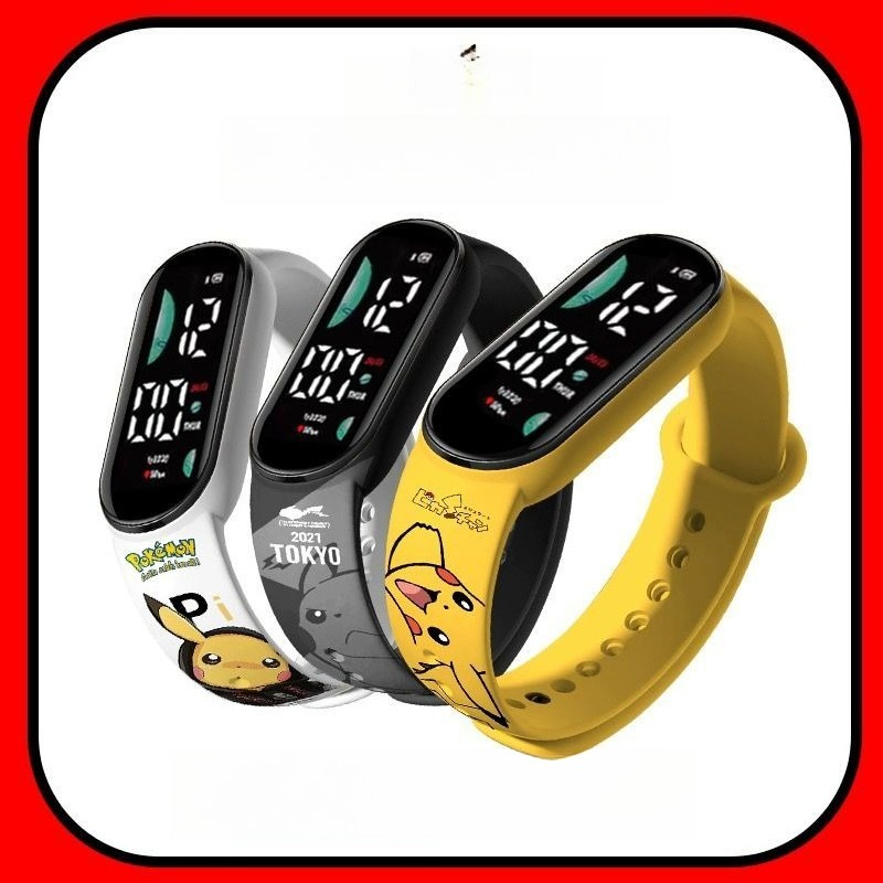 Pokémon cartoon pattern digita - Accessories With Watch recensione e prezzo
