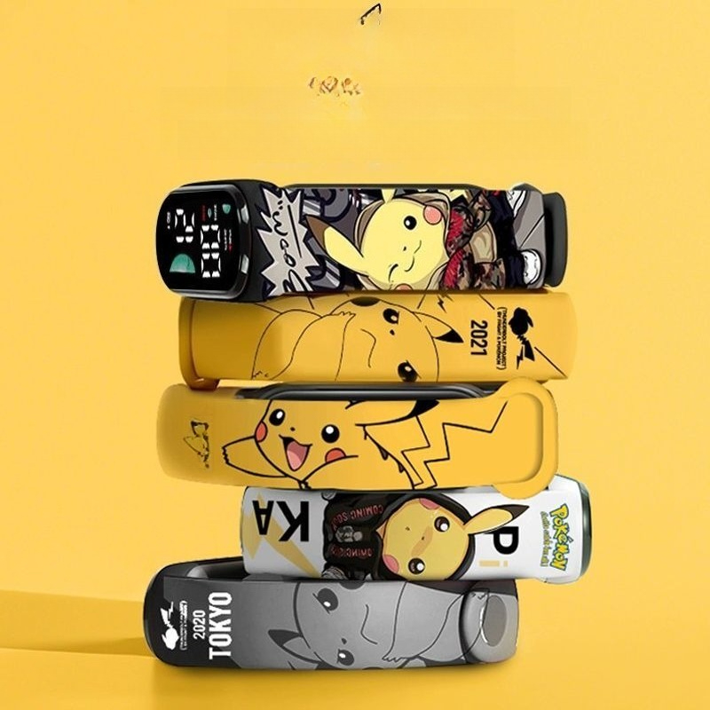 Pokémon cartoon pattern digita - Accessories With Watch recensione e prezzo