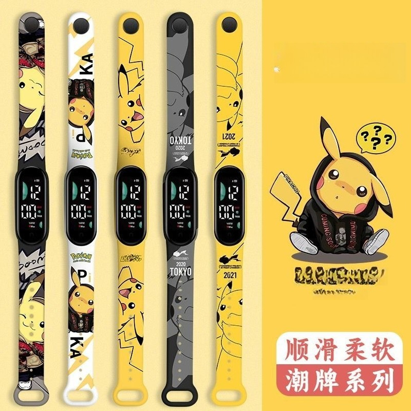 Pokémon cartoon pattern digita - Accessories With Watch recensione e prezzo