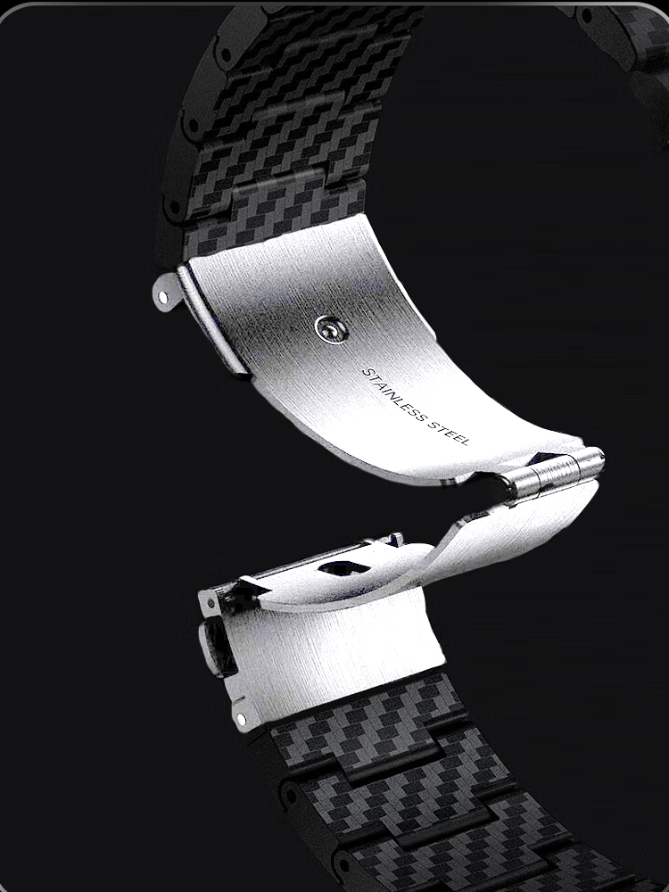 Carbon Fiber Strap For Xiaomi  - Xiaomi Smartwatch S3 Accessories recensione e prezzo