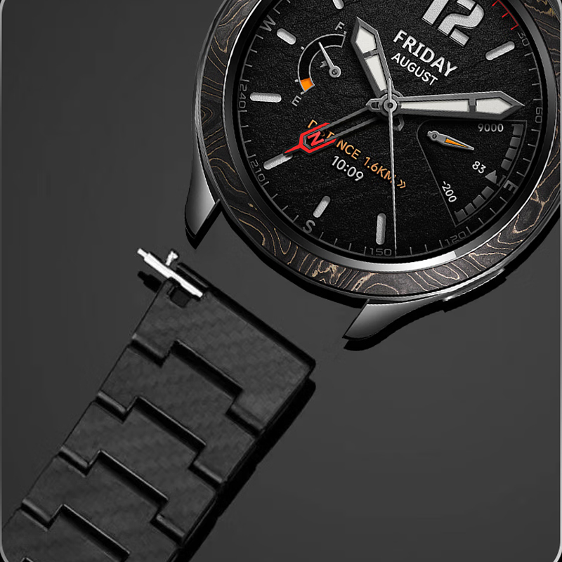 Carbon Fiber Strap For Xiaomi  - Xiaomi Smartwatch S3 Accessories recensione e prezzo