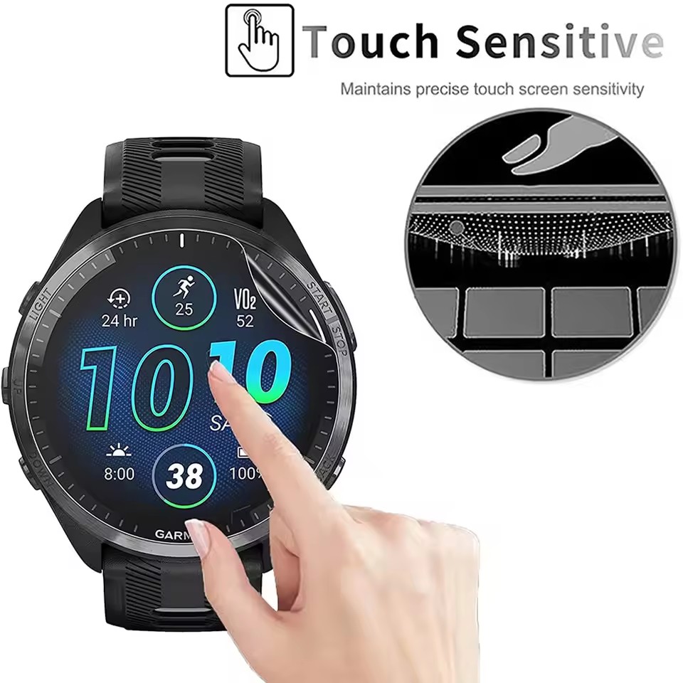 3Pcs Soft HD Hydrogel Protecti - Garmin Smartwatch Accessories recensione e prezzo