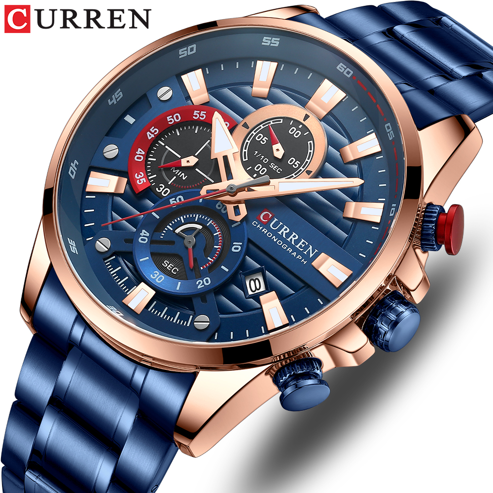 CURREN New Blue Multi Function - Smartwatch Guess recensione e prezzo