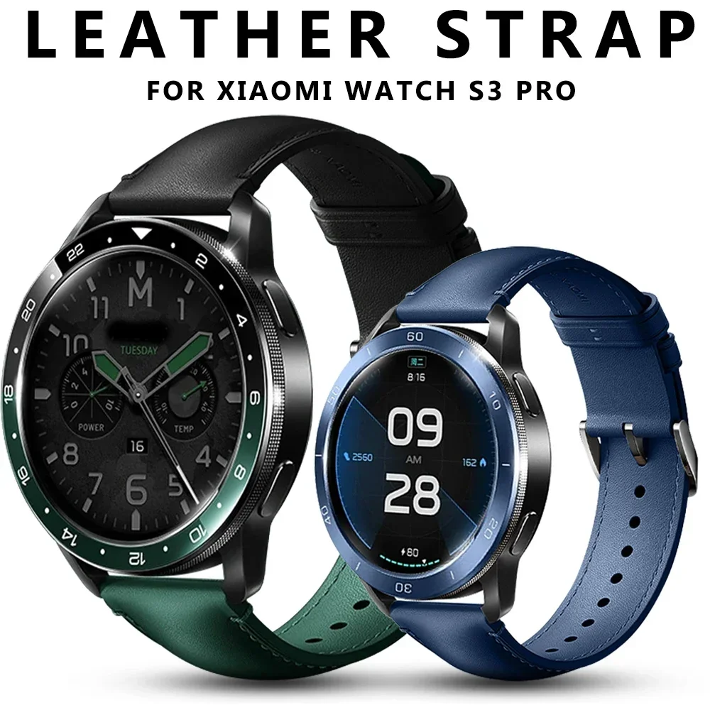 22MM Original Leather Strap fo - Xiaomi Smartwatch S3 Accessories recensione e prezzo