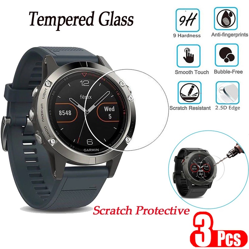 3pcs 9H Premium Tempered Glass - Garmin Smartwatch Accessories recensione e prezzo