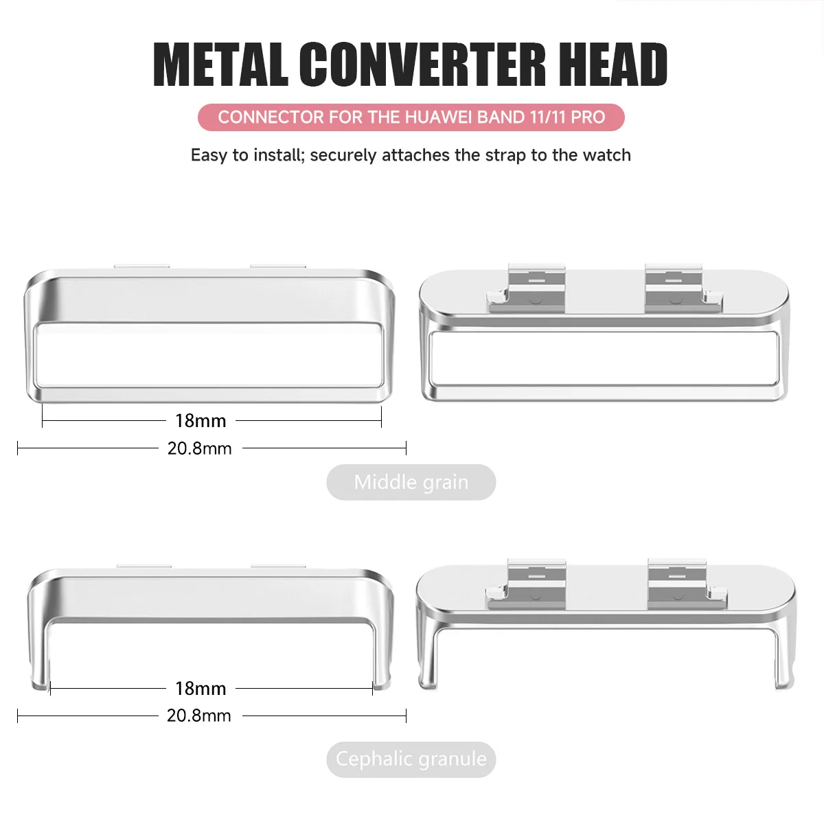 Stainless Steel Metal Accessor - Watch Band Connector recensione e prezzo