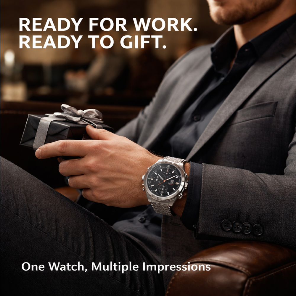 BENYAR Top Luxury Brand Men's  - Accessories With Watch recensione e prezzo
