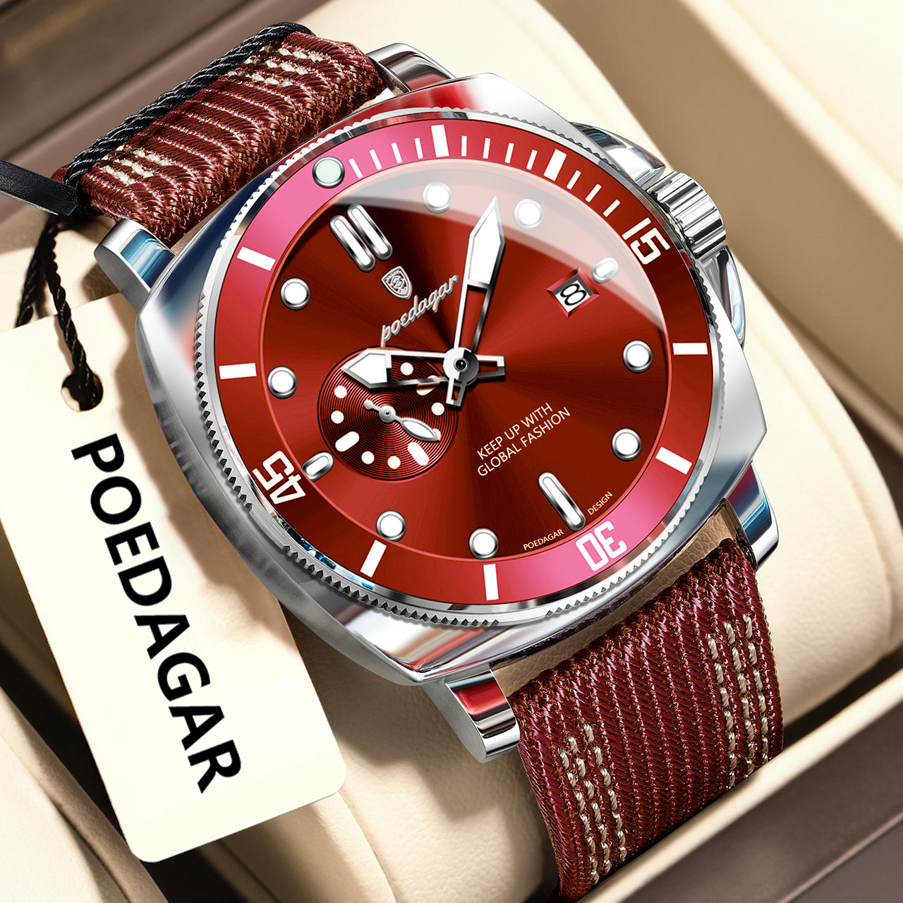 POEDAGAR Luxury Fashion Man Wa - Smartwatch Guess recensione e prezzo